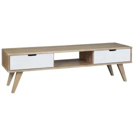 szafka-rtv-46x160-cm-drewniana-z-2x-szufladami-malmo-kolor-debowy-i-bielony