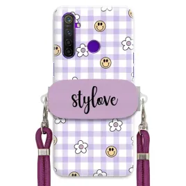 etui-do-realme-5-pro-case-stylowe-kwiatki-uchwyt-smycz-sznurek-fioletowy