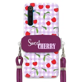 etui-do-realme-6-pro-case-slodka-wisnia-cherry-uchwyt-fioletowy-sznurek