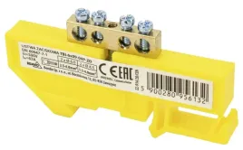 schelinger-listwa-zaciskowa-na-szyne-6x9-4-torowa-zolta-a18-tbi-6x09-04p-zo