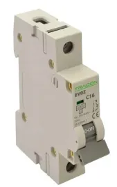 tracon-wylacznik-nadpradowy-charakterystyka-c-16a-1p-6ka-evoz1c16