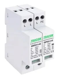 tracon-ogranicznik-przepiec-t2-t3-ac-jednolita-obudowa-espd2-3-40-3-1p