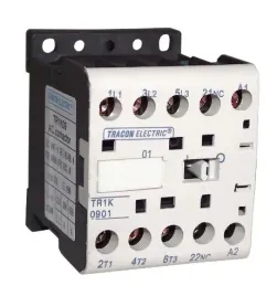 tracon-stycznik-pomocniczy-660v-50hz-9a-4kw-230v-ac-3no-1no-tr1k0910