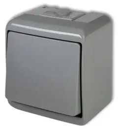 karlik-junior-lacznik-jednobiegunowy-popielaty-ip54-10whe-1