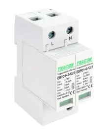 tracon-ogranicznik-przepiec-t1-t2-ac-wymienne-wkladki-espd1-2-12-5-2p