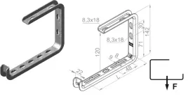 baks-wspornik-scienno-sufitowy-wss100-720210