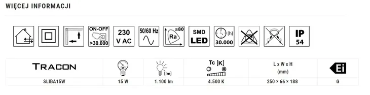 tracon-kinkiet-n-t-zaokraglony-15w-4500k-sliba15w-kolor-czarny