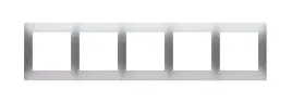 simon-54-premium-ramka-pieciokrotna-srebrna-dr5-43