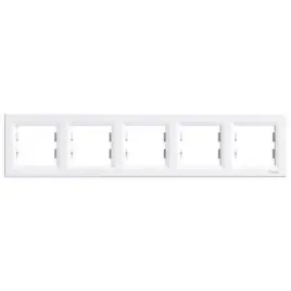 schneider-asfora-ramka-5-krotna-pozioma-biala-eph5800521