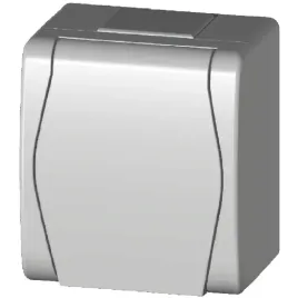 hermes-2-gniazdo-2p-z-ip44-biale-1021-00