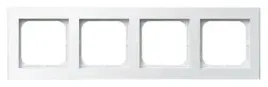 ospel-sonata-ramka-poczworna-biala-r-4r-00