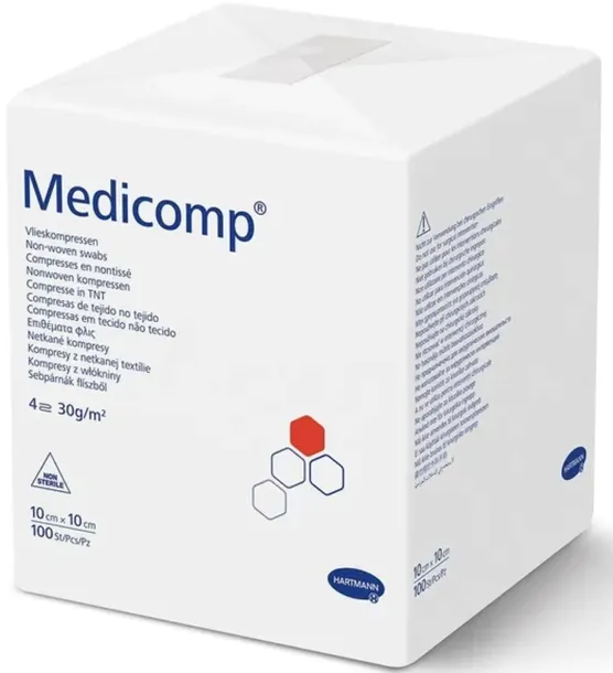 HARTMANN - Medicomp 10 x 10cm, 100szt. niejałowe