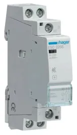 hager-stycznik-cichy-2no-25a-230v-ac-esc225s