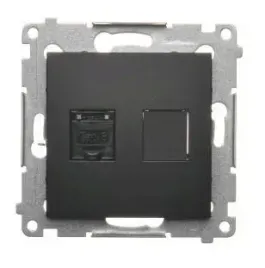 simon-54-gniazdo-komputerowe-pojedyncze-kat-6-czarne-d61-01-49