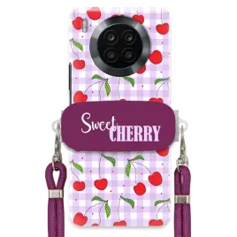 etui-do-huawei-honor-50-lite-case-slodka-wisnia-uchwyt-fioletowy-sznurek