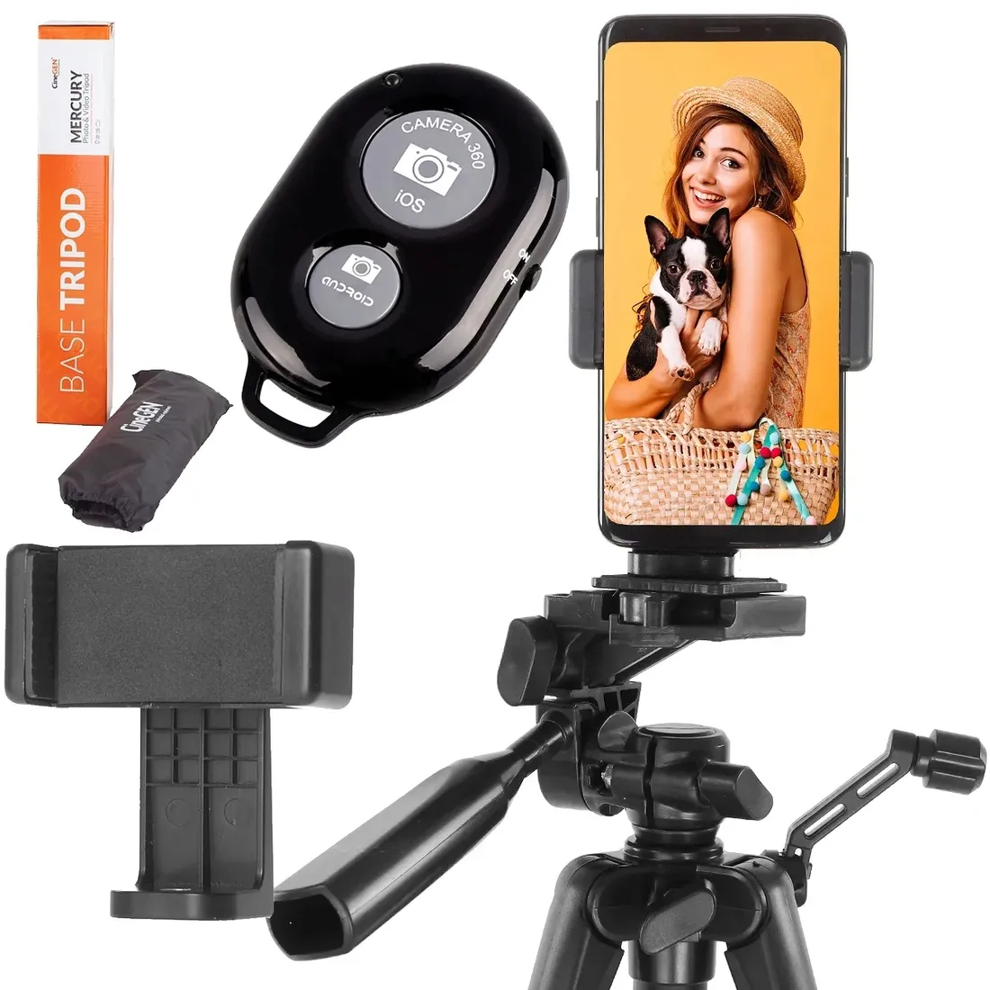statyw-mercury-cg-1050-z-adapterem-pilot-bluetooth-stan-nowy