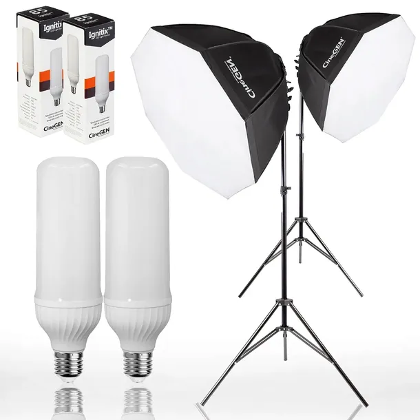 komplet-2-lamp-softbox-octa-90cm-85w-led-moc-zarowki-swietlowki-325-w