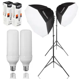 pakiet-2-x-softbox-octa-90cm-85w-led