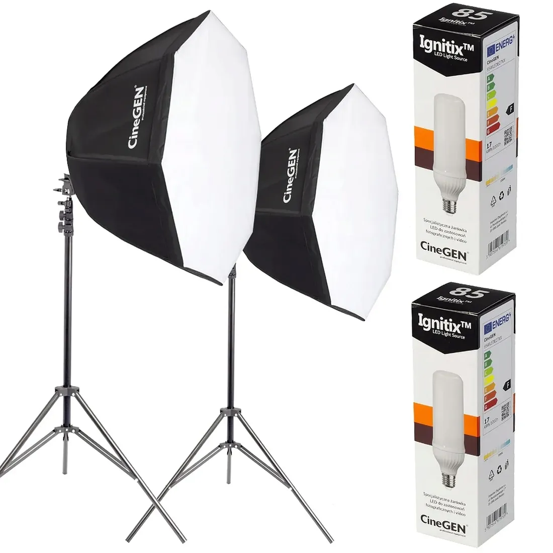 pakiet-2-x-softbox-octa-90cm-85w-led