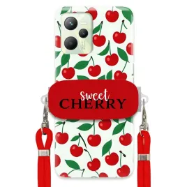 etui-do-realme-c35-czerowny-sznurek-crossbody-uchwyt-kobiece-sweet-cherry