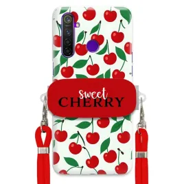etui-do-realme-5-pro-czerowny-sznurek-uchwyt-pancerne-red-sweet-cherry