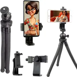 tripod-elastyczny-statyw-i-uchwyt-na-telefon-czarny-stojak