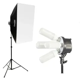 mocna-lampa-softbox-60x90-zarowka-5x125w-led-statyw