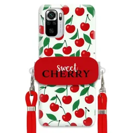 etui-do-xiaomi-redmi-note-10s-sznurek-crossbody-red-uchwyt-sweet-cherry