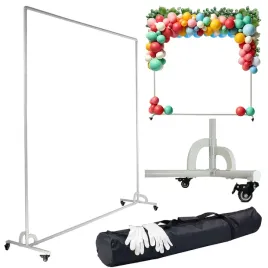 biala-rama-na-balony-i-dekoracje-wesele-chrzest-tlo-3x3mbiala-modulowa-rama