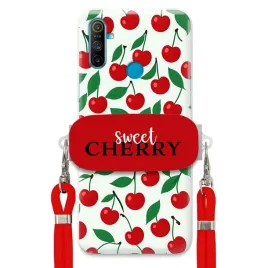 etui-do-realme-c3-czerowny-sznurek-crossbody-uchwyt-kobiece-sweet-cherry