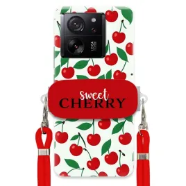 etui-do-xiaomi-13t-czerowny-sznurek-crossbody-uchwyt-kobiece-sweet-cherry