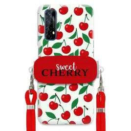 etui-do-realme-7-czerowny-sznurek-crossbody-uchwyt-kobiece-sweet-cherry
