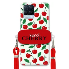 etui-do-realme-8-czerowny-sznurek-crossbody-uchwyt-kobiece-sweet-cherry