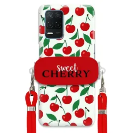 etui-do-realme-v13-5g-czerowny-sznurek-uchwyt-pancerne-red-sweet-cherry