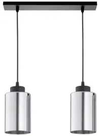 lampa-wiszaca-sufitowa-szklana-tuba-grafit-chrom