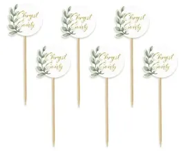 pikery-chrzest-swiety-6-szt-11-cm-na-babeczki-tort-biale-eukaliptus-listki