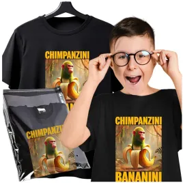 koszulka-chimpanzini-bananini-brainrot-tiktok-dziecieca-mem-tshirt-140