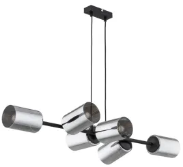 lampa-sufitowa-wiszaca-zyrandol-szklana-tuba-grafit-chrom