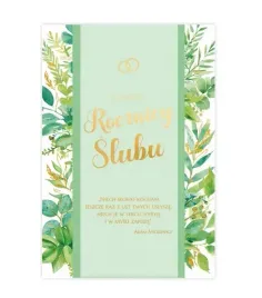 kartka-okolicznosciowa-rocznica-slubu-zielona-liscie-zyczenia
