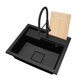 zlewozmywak-granitowy-jednokomorowy-elite-6052-deska-bateria-syfon-czarny