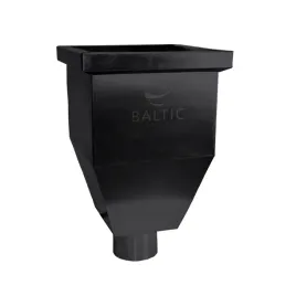 kosz-zbiornik-ozdobny-zlewowy-spustowy-metzink-czarny-ral-9005-fi-90-mm