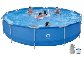basen-stelazowy-420-x-420-x-84cm-okragly-9495-l-pompa-filtr-zawor-spustowy
