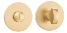 kuchinox-rozeta-lo4-g13a-slim-6mm-okragla-zloto-szczotkowane-z-blokada-wc
