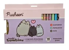 kredki-grube-bambino-18-sztuk-pusheen-the-cat-temperowka-do-szkoly-szkolne