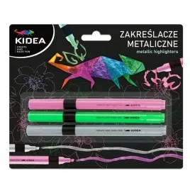 kidea-zakreslacze-metaliczne-3-sztuki