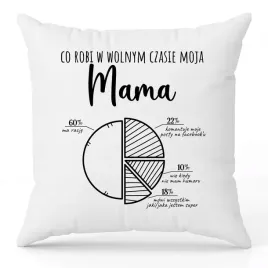 poduszka-biala-dla-mamy-mama-w-wolnym-czasie-prezent-dzien-matki-wzory