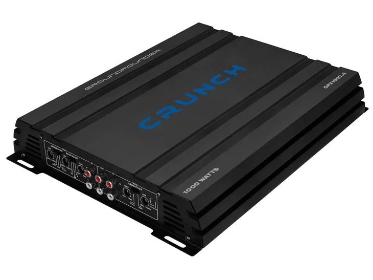 WZMACNIACZ SAMOCHODOWY CZTEROKANAŁOWY CRUNCH GPX1000.4 4x 125W KLASA AB