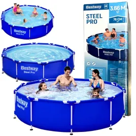 basen-stelazowy-bestway-366x76-ogrodowy-steel-pro-okragly-ze-stelazem
