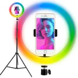 lampa-pierscieniowa-ring-10-cali-rgb-statyw-uchwyt-glowica