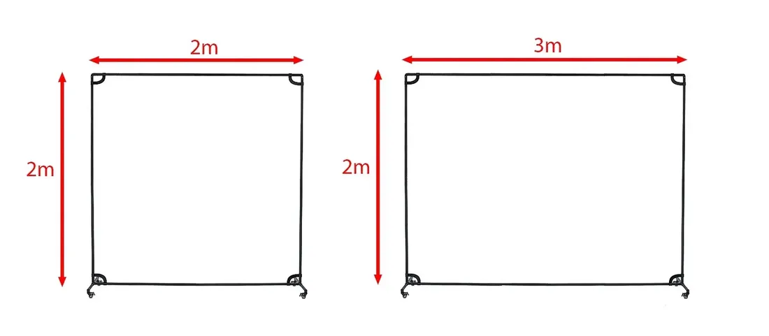 scianka-na-impreze-do-balonow-rama-max-3x3m-biale-tlo-5m-do-zdjec-stan-nowy
